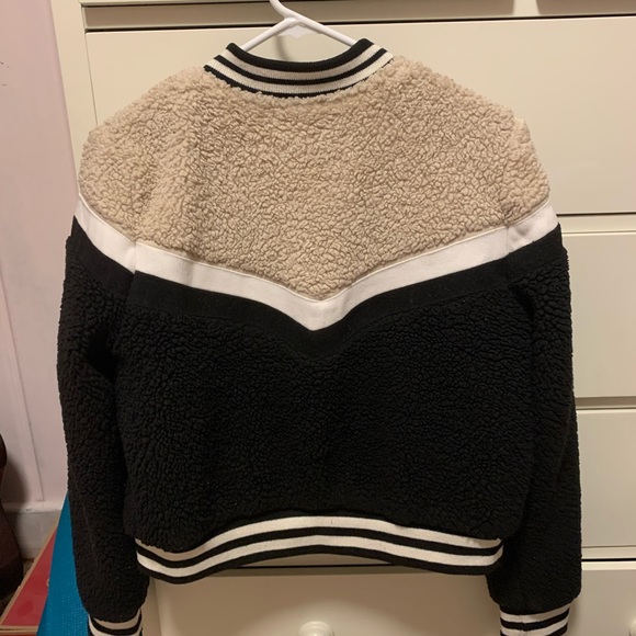 A Sherpa Varsity jacket - Picture 2 of 3